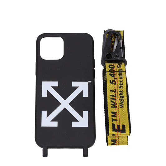 Off-White IPhone Covers Men Polyurethane Black