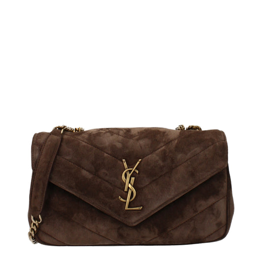 Saint Laurent Women's Shoulder Bags Suede
