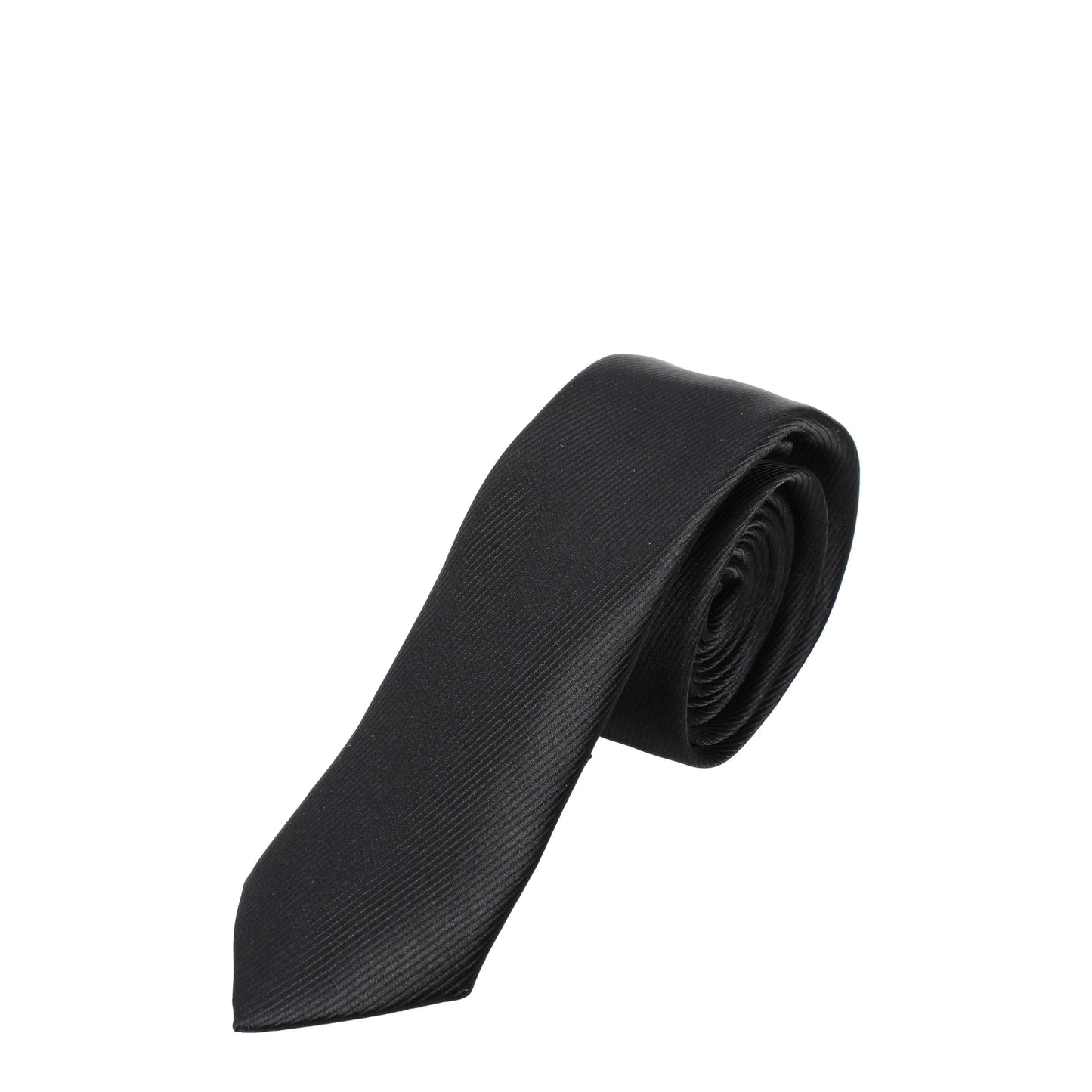 Les Hommes Ties Men Polyester Black