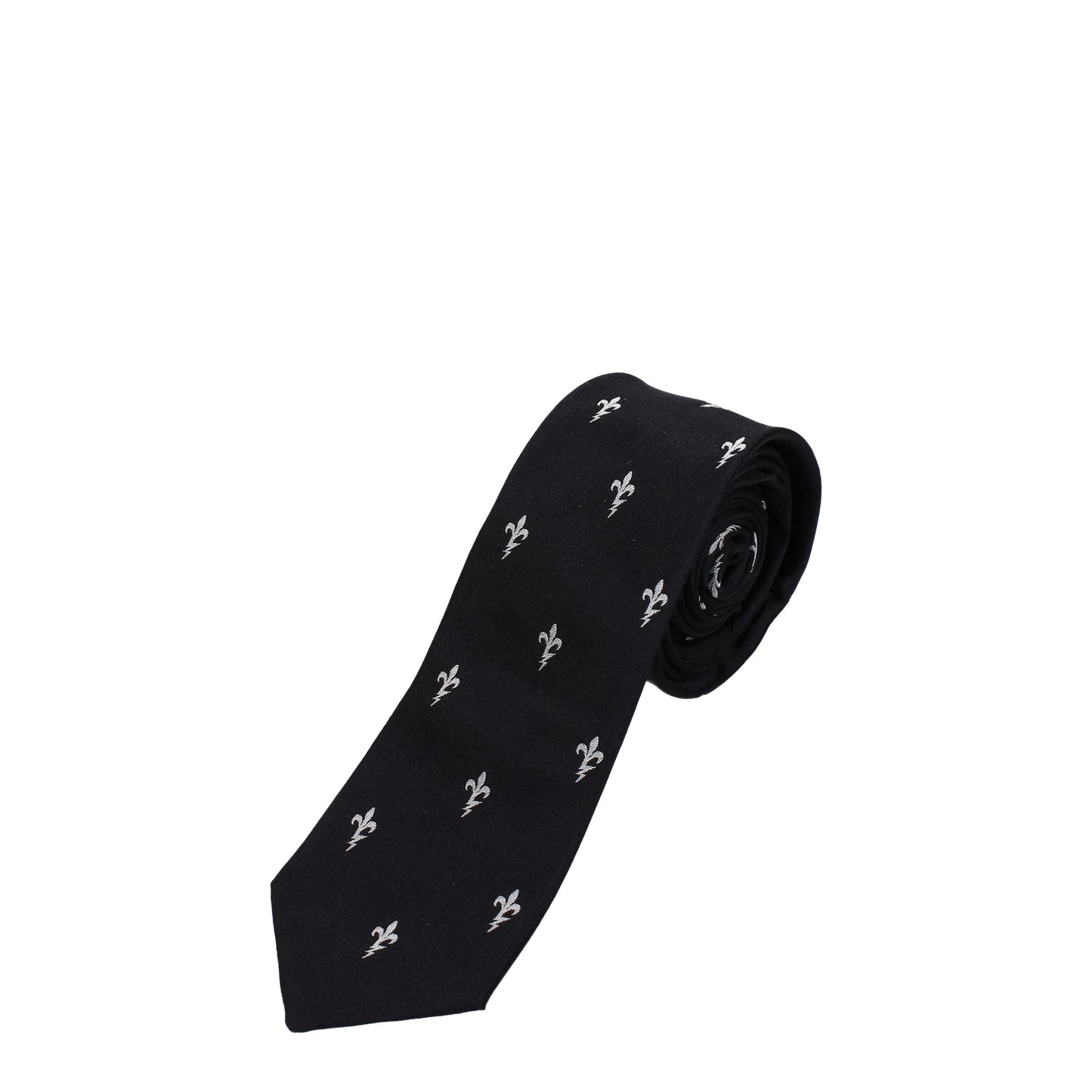 Neil Barrett Ties Men Silk Black