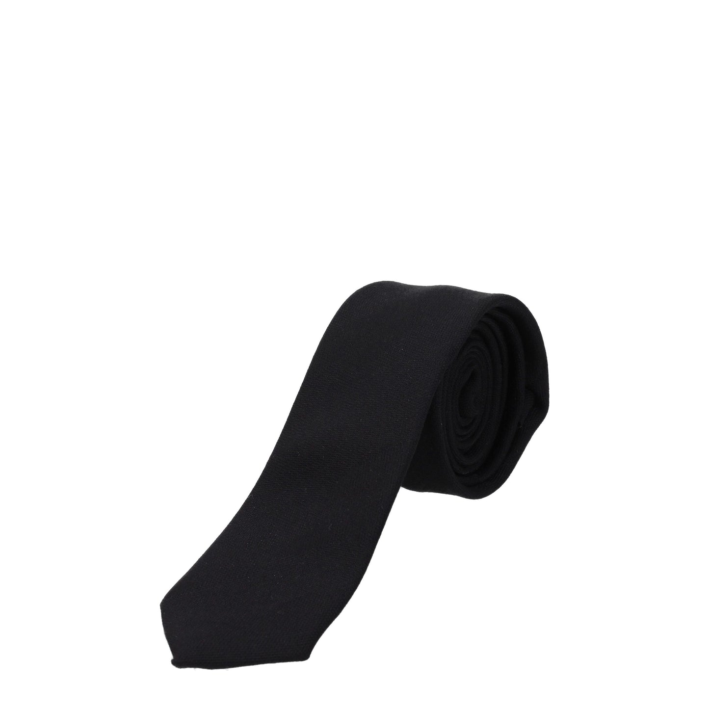 Neil Barrett Ties Men Wool Black