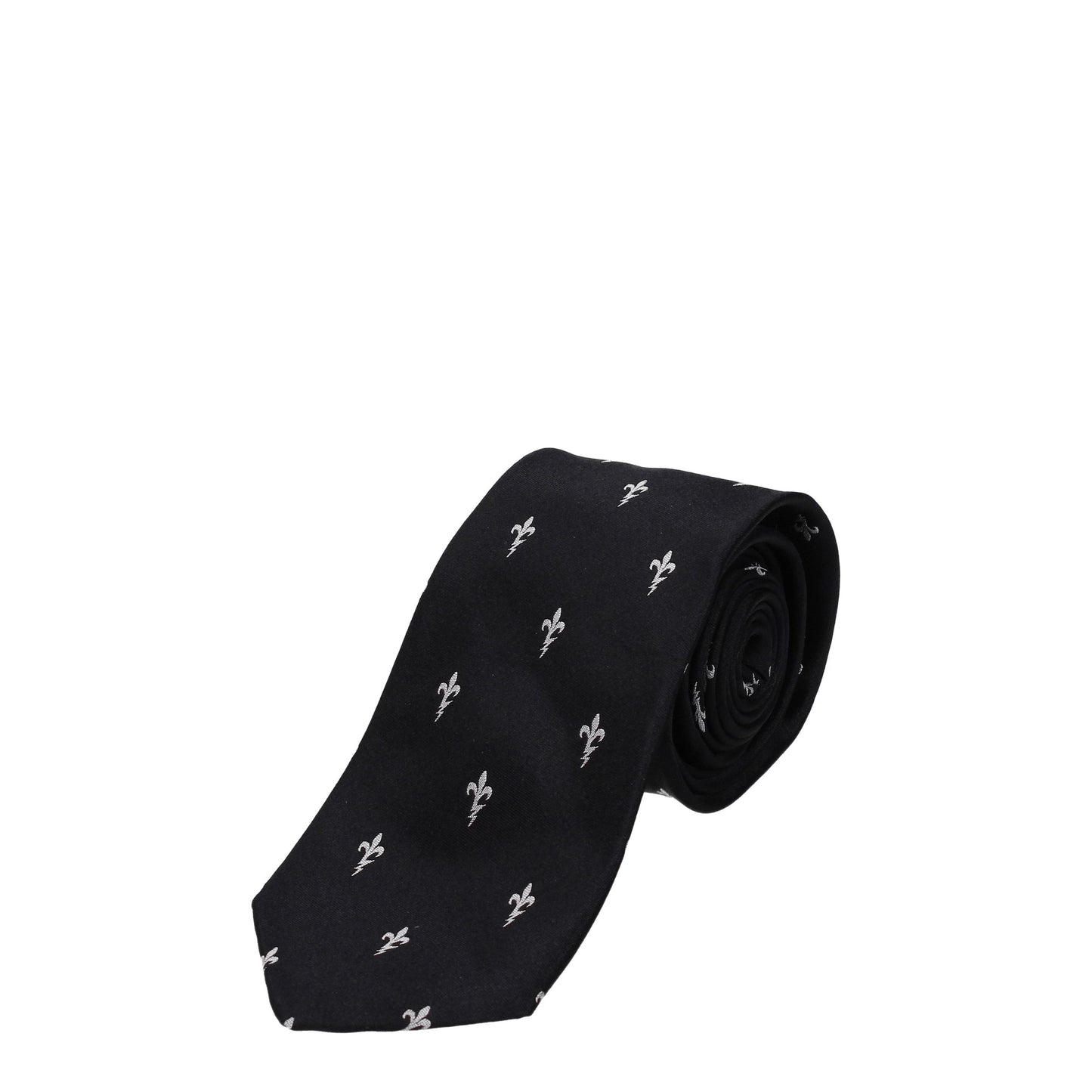 Neil Barrett Ties Men Silk Black