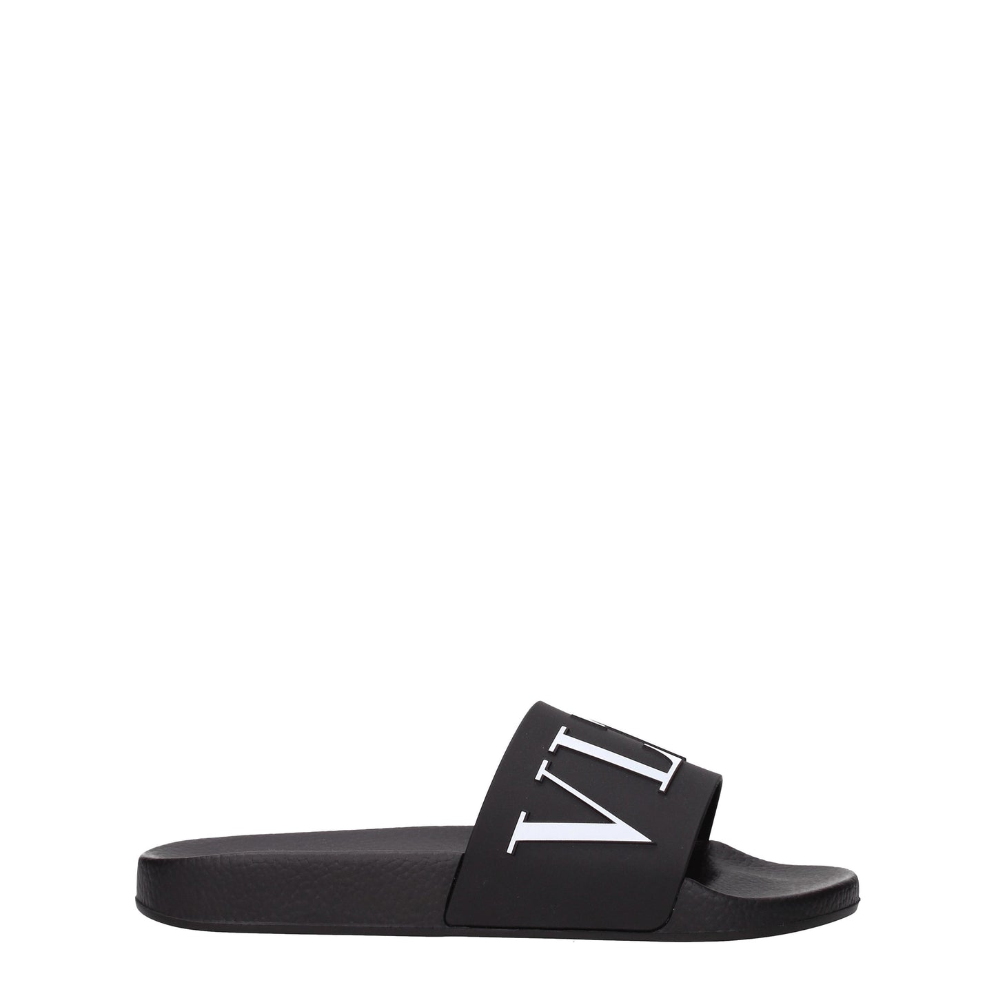 Valentino Garavani Sandals & Slippers Men Rubber Black