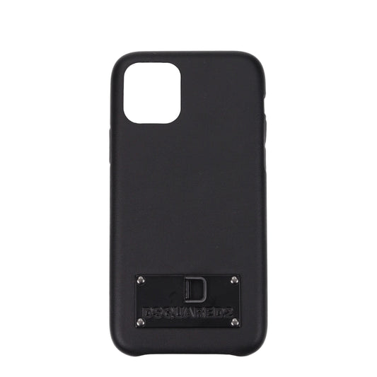 Dsquared2 IPhone Covers Men Thermoplastic Black