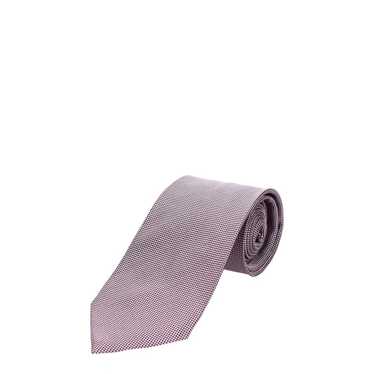 Zegna Ties Men Silk Pink/Black