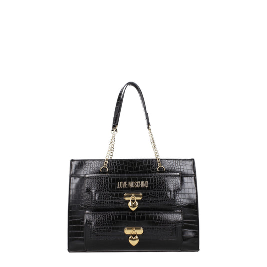 Love Moschino Shoulder Bags Women Polyurethane Black
