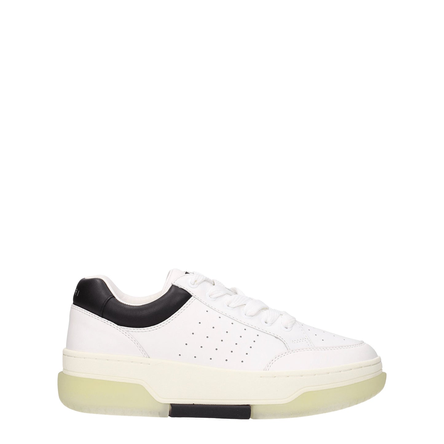 Amiri Men's Sneakers in Leather White/Black