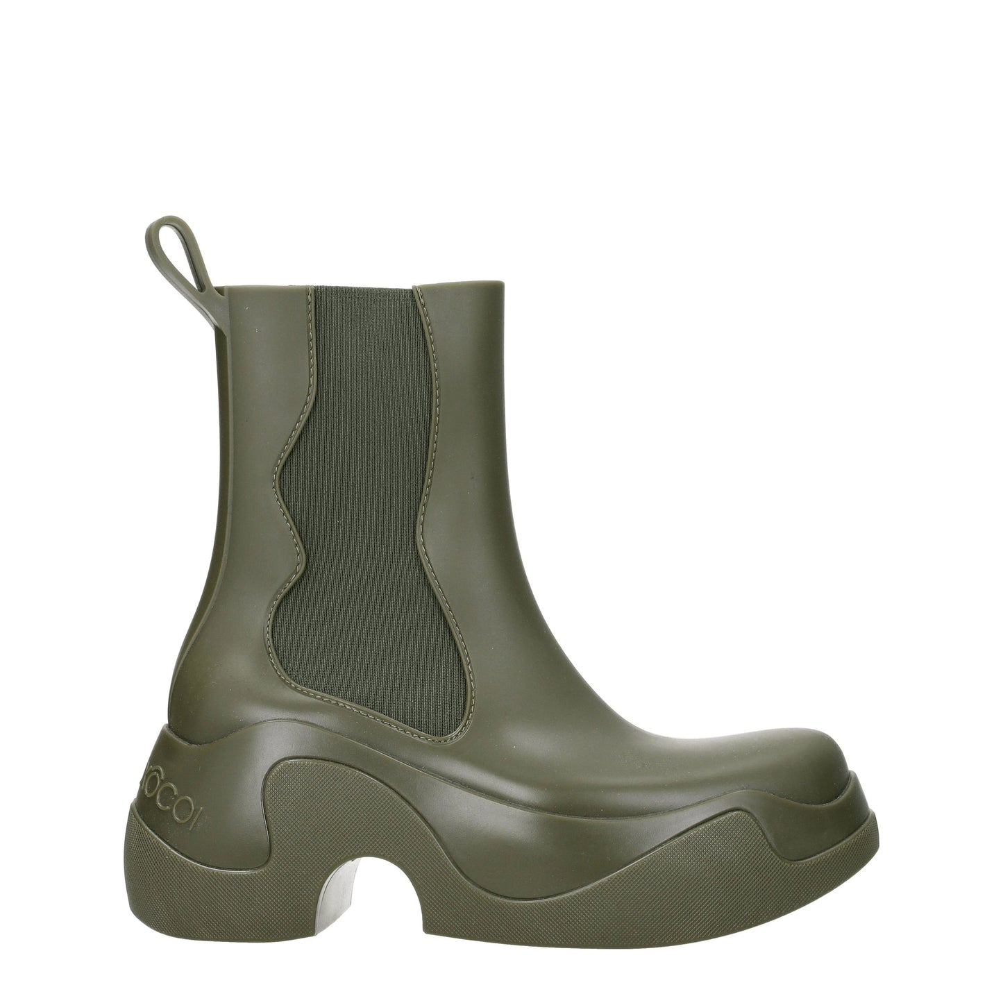 Xocoi Women's Boots in PVC Green/Olive