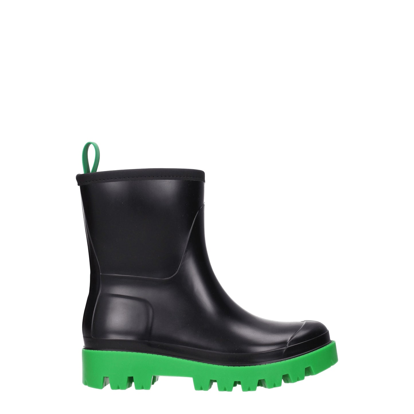 Gia Borghini Women's Boots in Rubber Black/Green