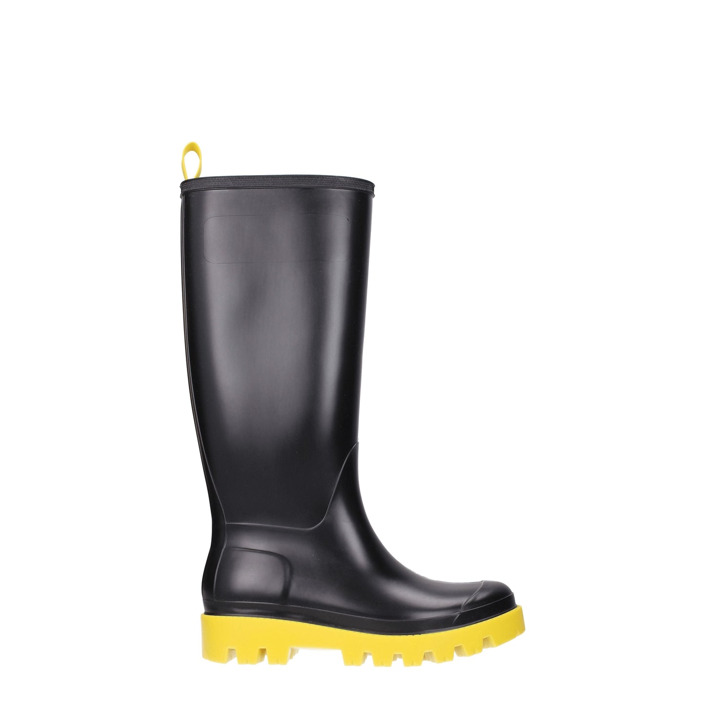 Gia Borghini Women's Boots in Rubber Black/Yellow