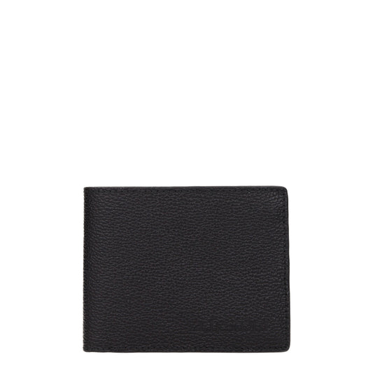 Testoni Wallets Men Leather Black