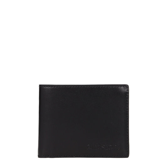 Testoni Wallets Men Leather Black