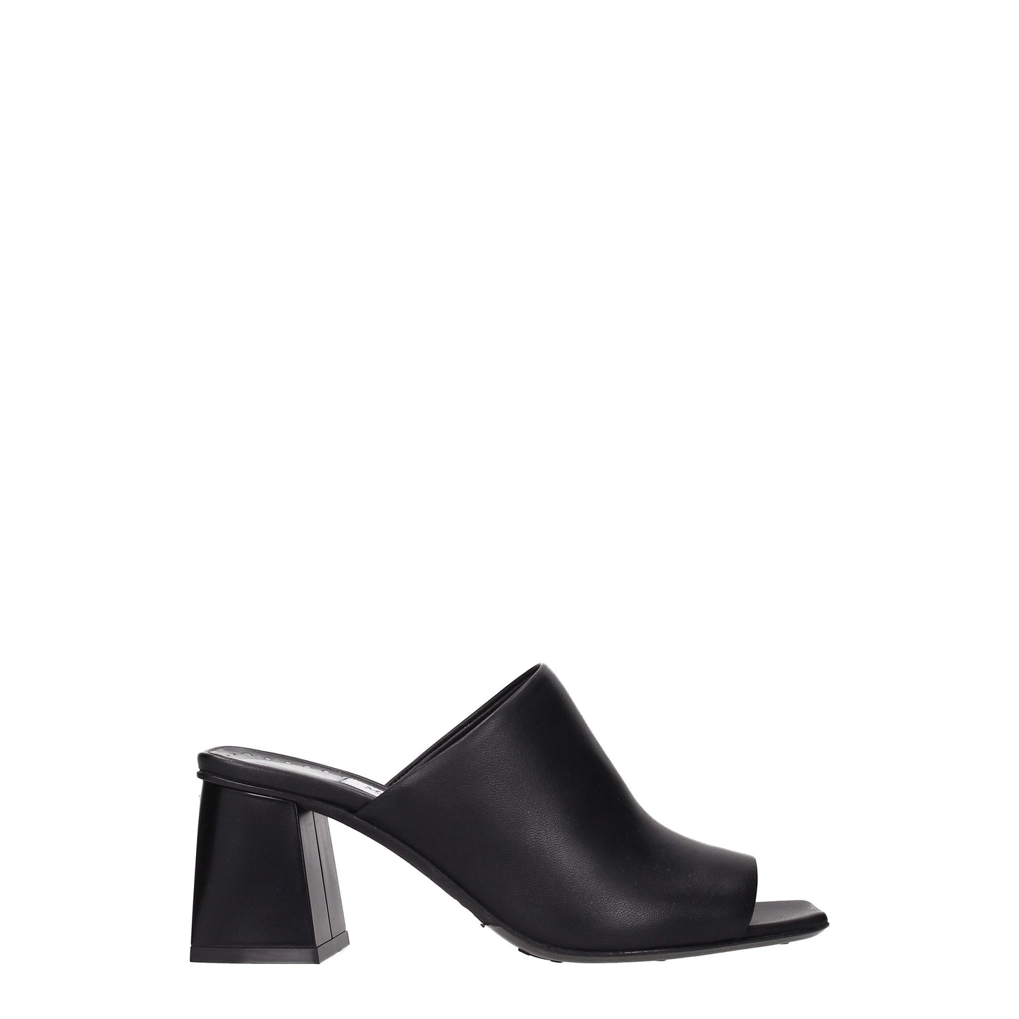 Max Mara Women's Sandals in Leather Black