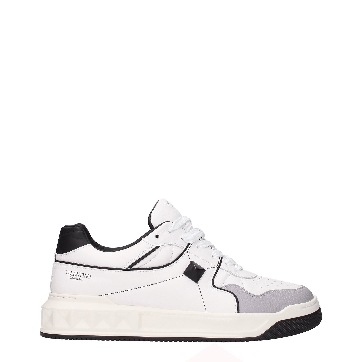 Valentino Garavani Men's Sneakers in Leather White/Black