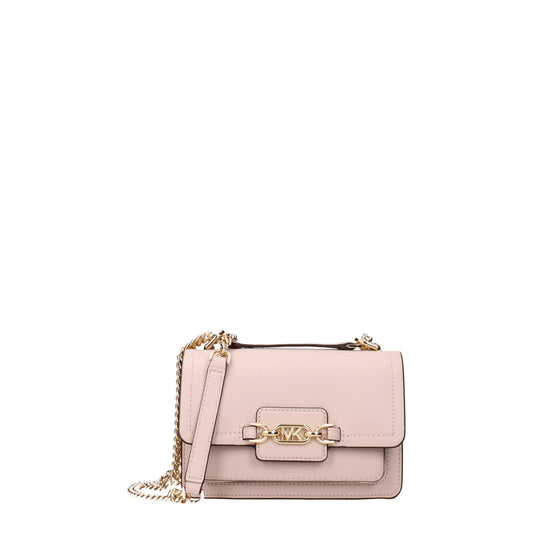Michael Kors Shoulder Bags Women Leather Pink/Soft Pink