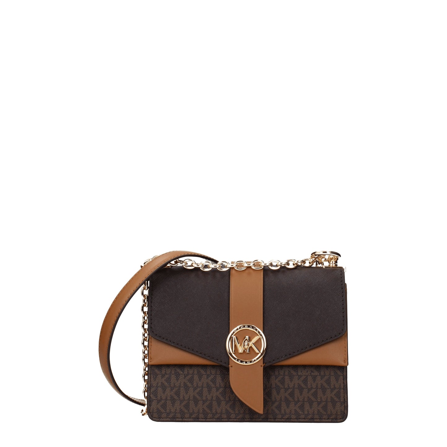 Michael Kors Shoulder Bags Women Fabric  Brown/Acorn
