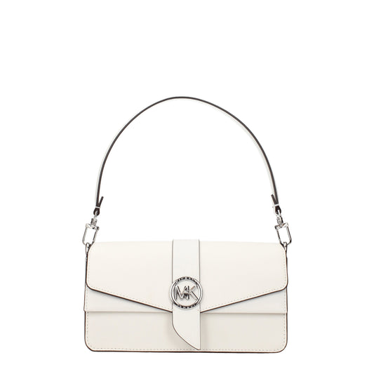 Michael Kors Handbags Women Leather White/Optic White