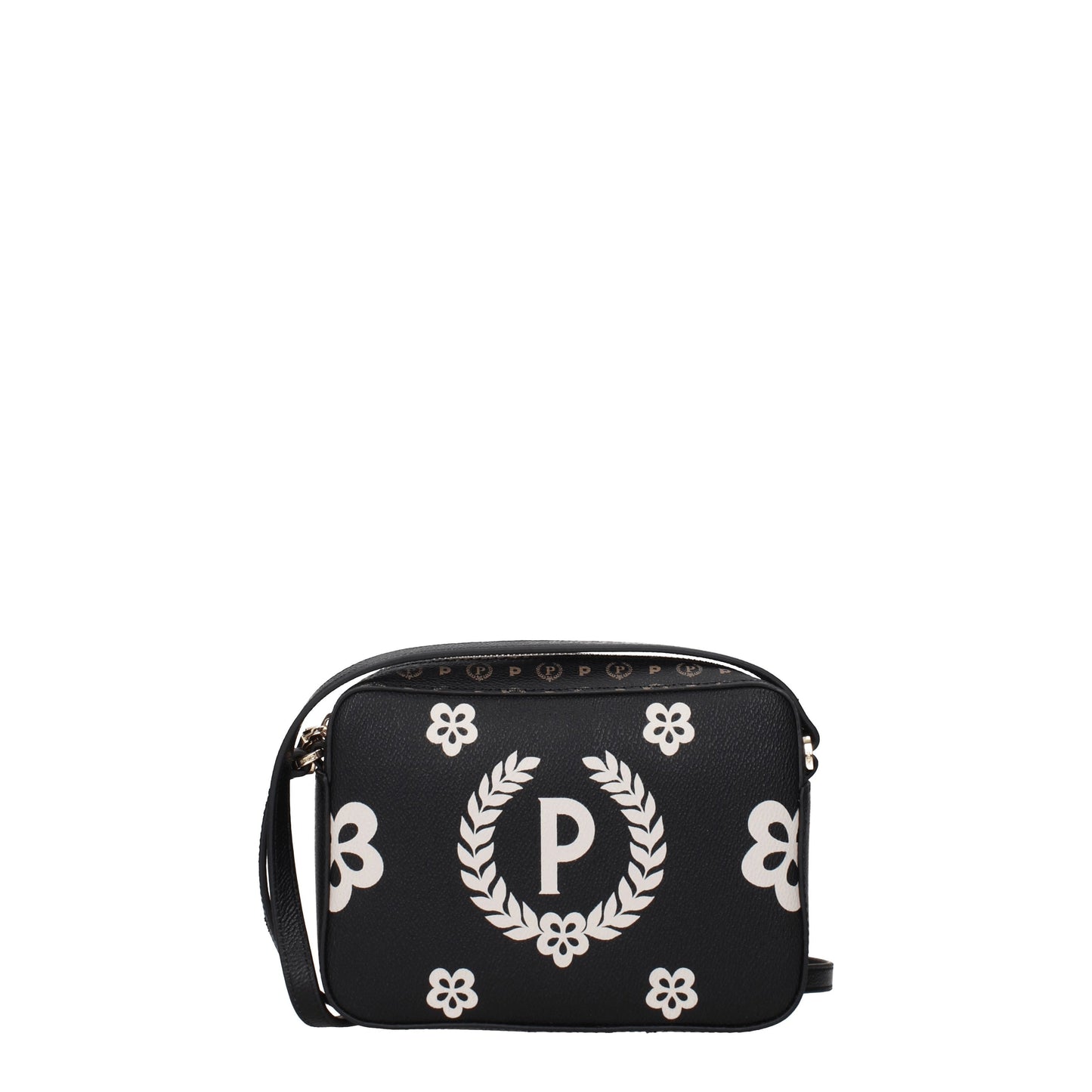 Pollini Crossbody Bags Women PVC Black/Black