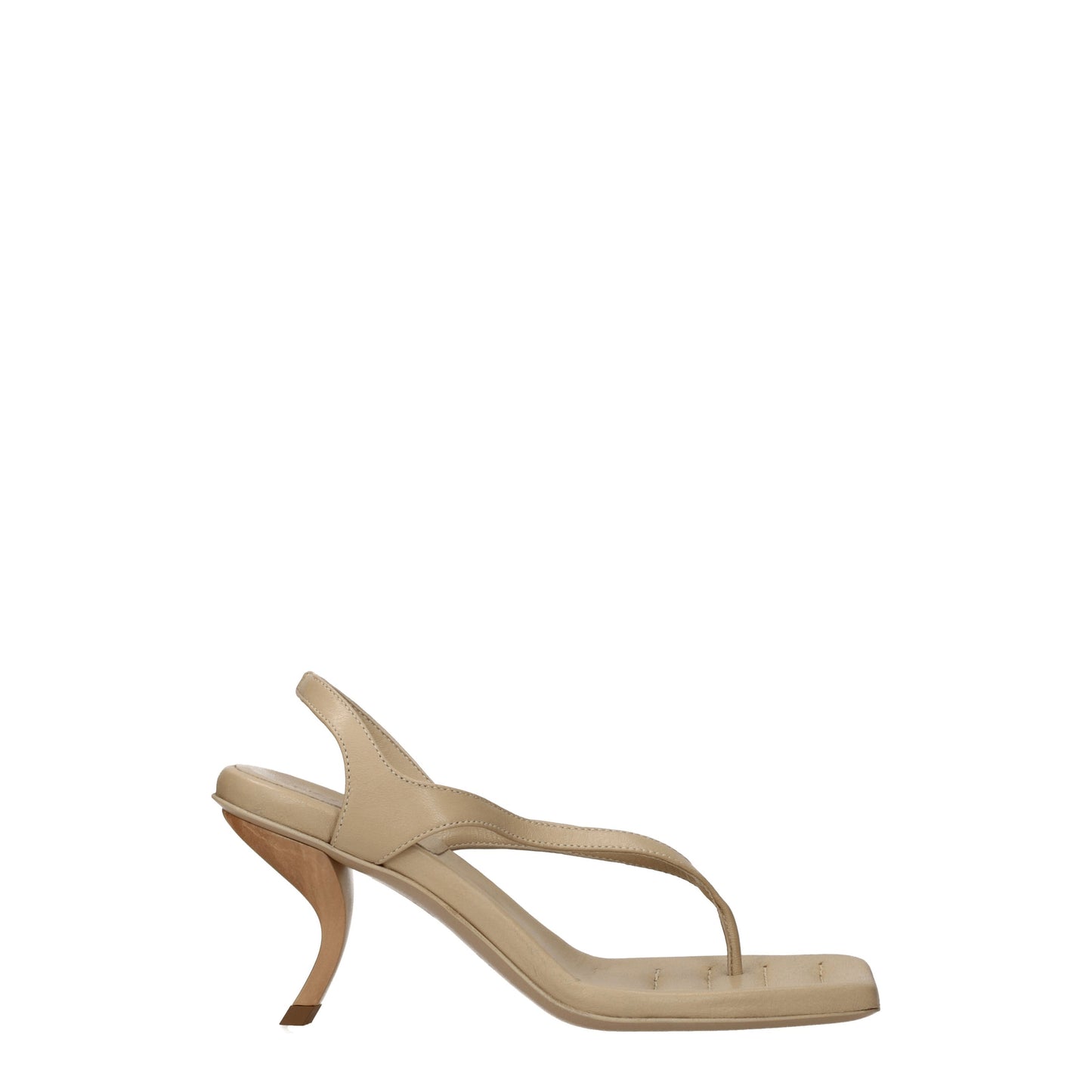 Gia Borghini Women's Sandals in Leather Beige