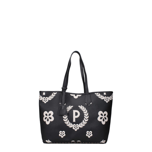 Pollini Shoulder Bags Women PVC Black