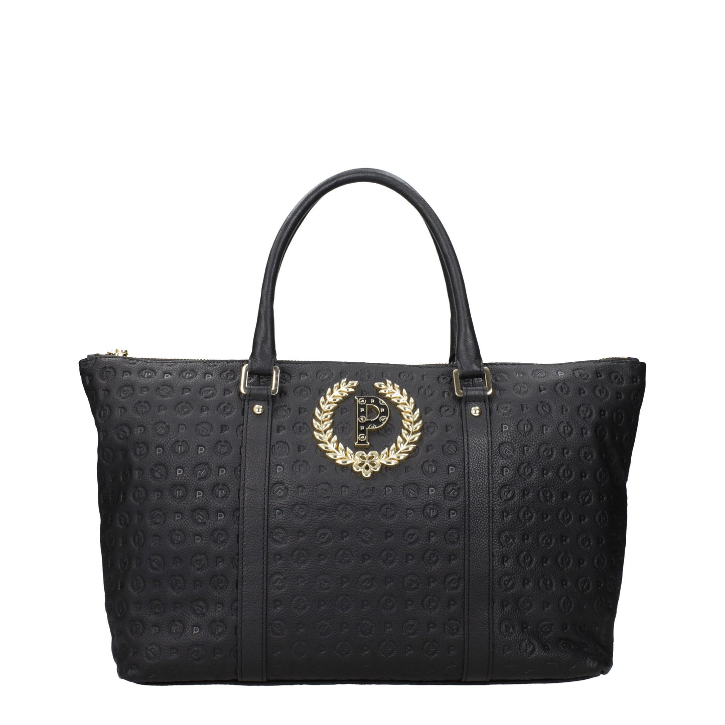 Pollini Handbags Women Leather Black