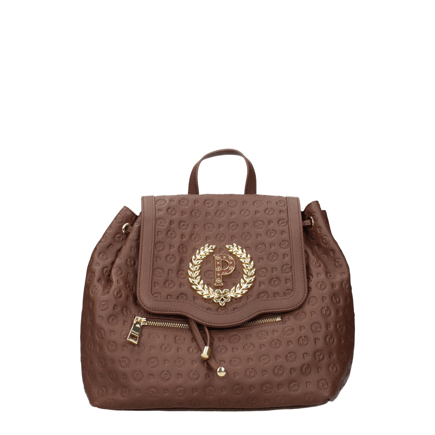 Pollini Backpacks and Bumbags Women Leather Brown/Land