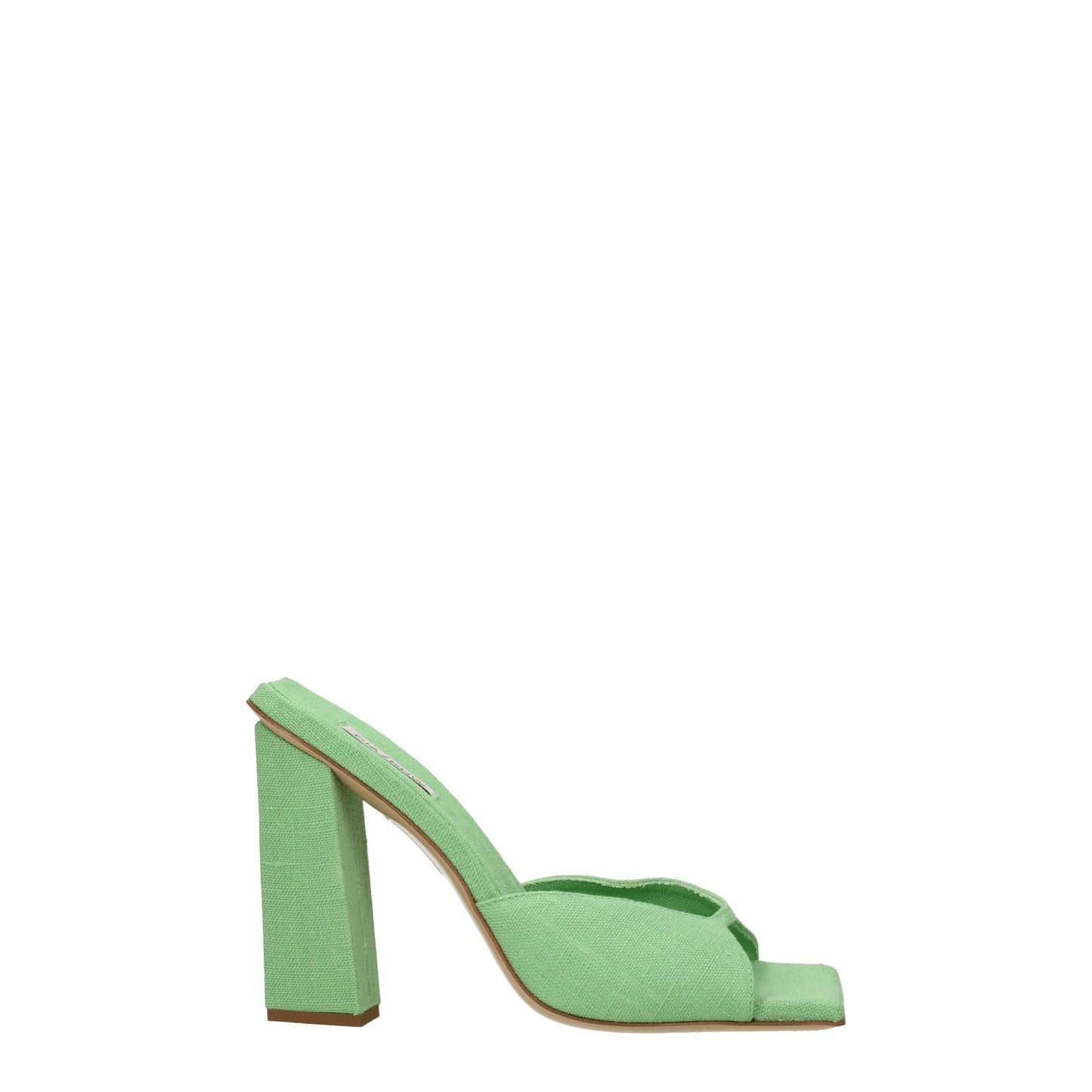 Gia Borghini Women's Sandals in Fabric  Green/Jade