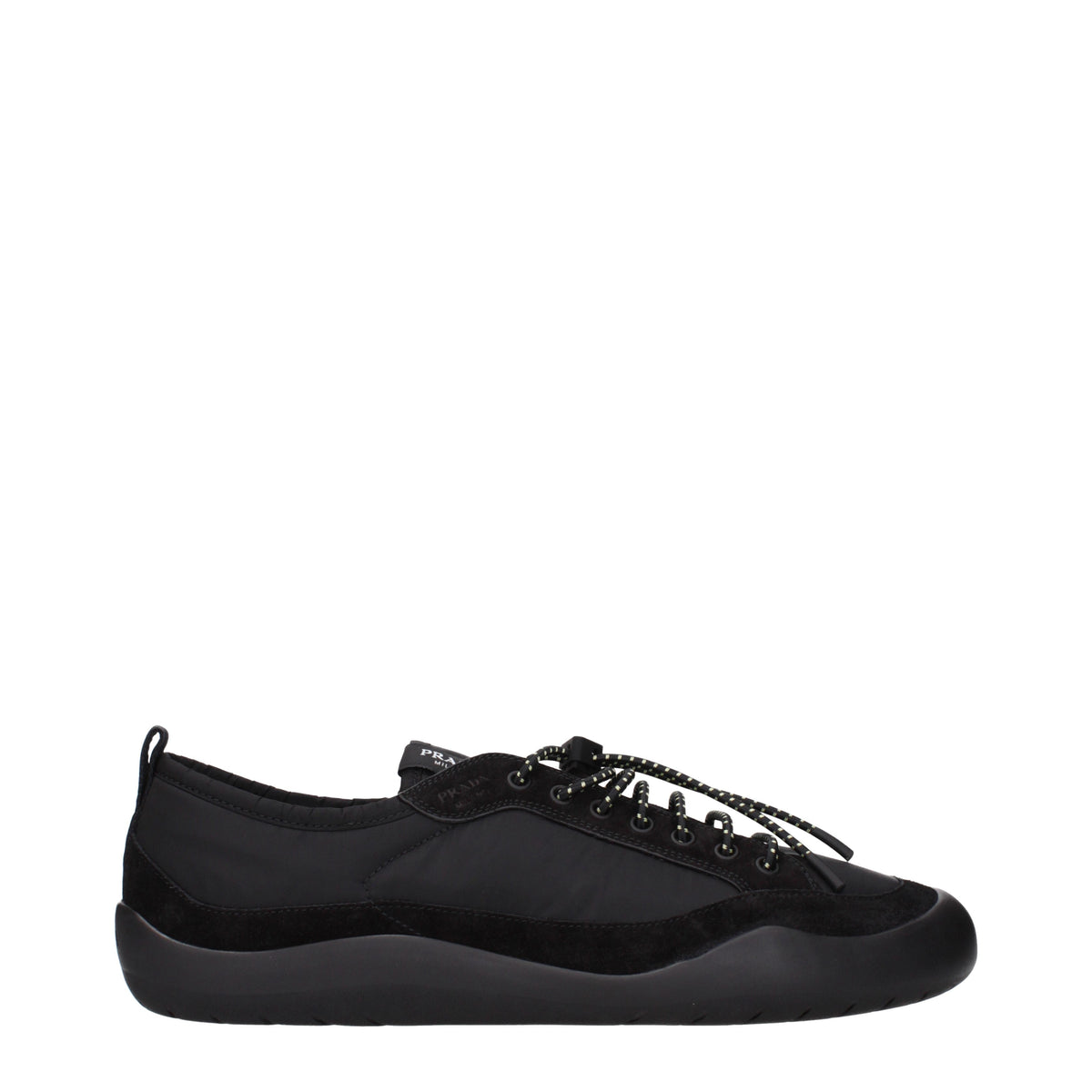 Prada Sneakers Men Fabric  Black