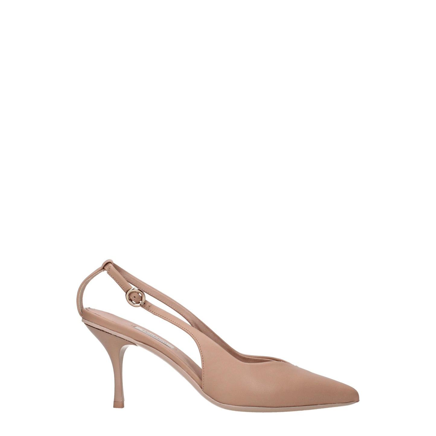 Max Mara Women's Sandals in Leather Pink/Blush