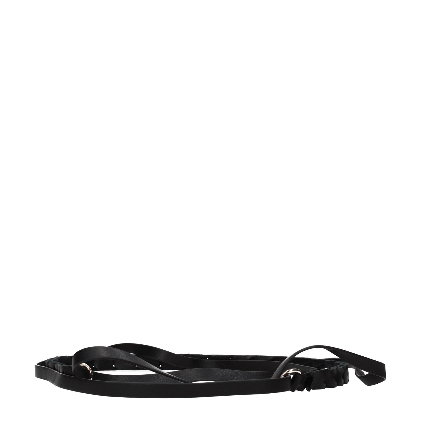 Red Valentino Belts Women Leather Black