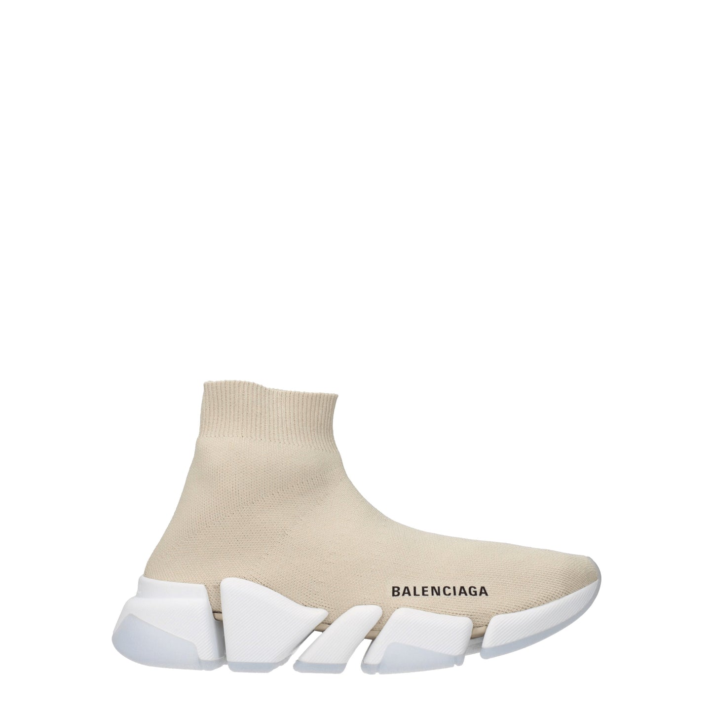 Balenciaga Women's Sneakers in Fabric  Beige/Light Beige