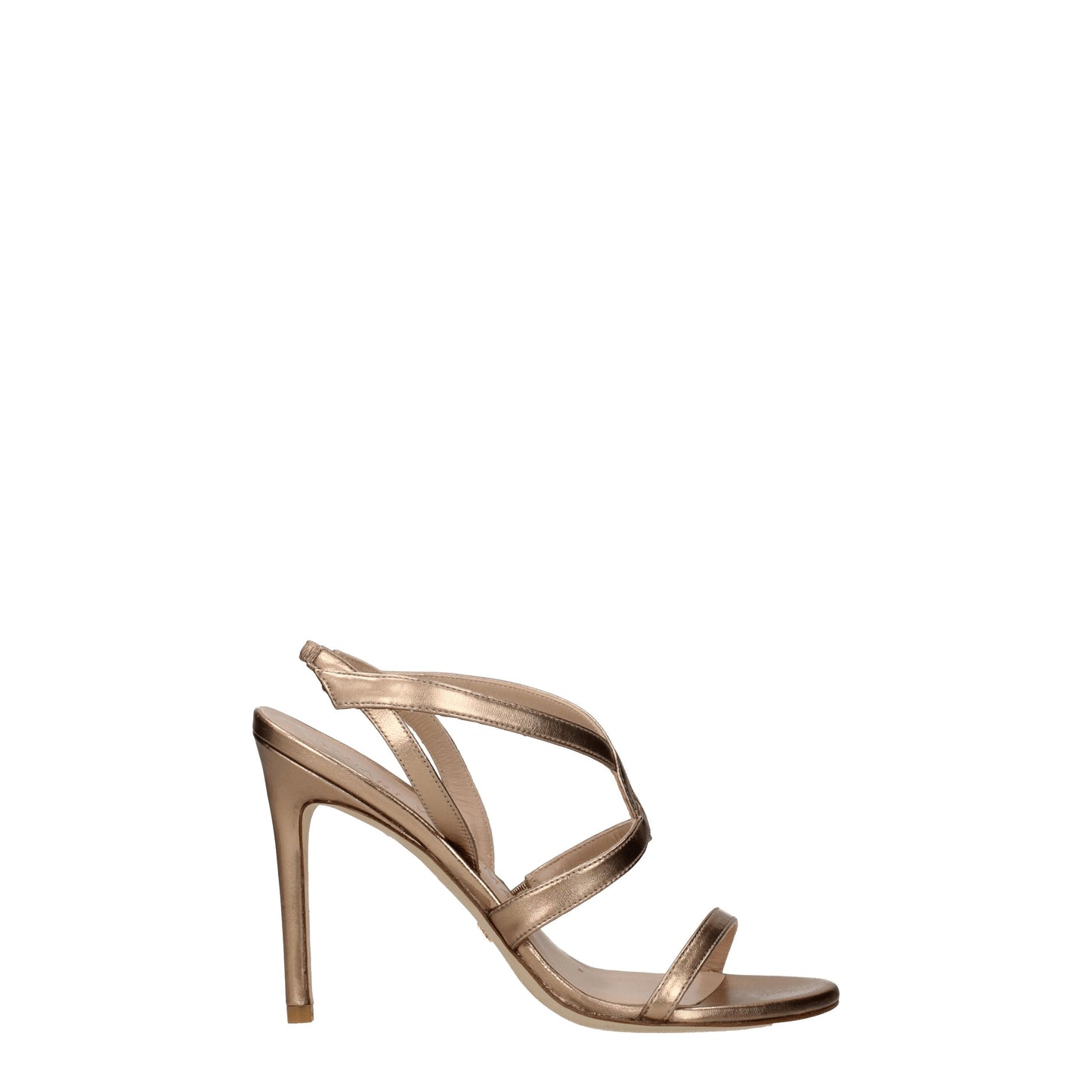 Stuart Weitzman Women's Sandals in Leather Gold