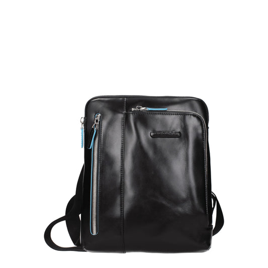 Piquadro Crossbody Bags Men Leather Black