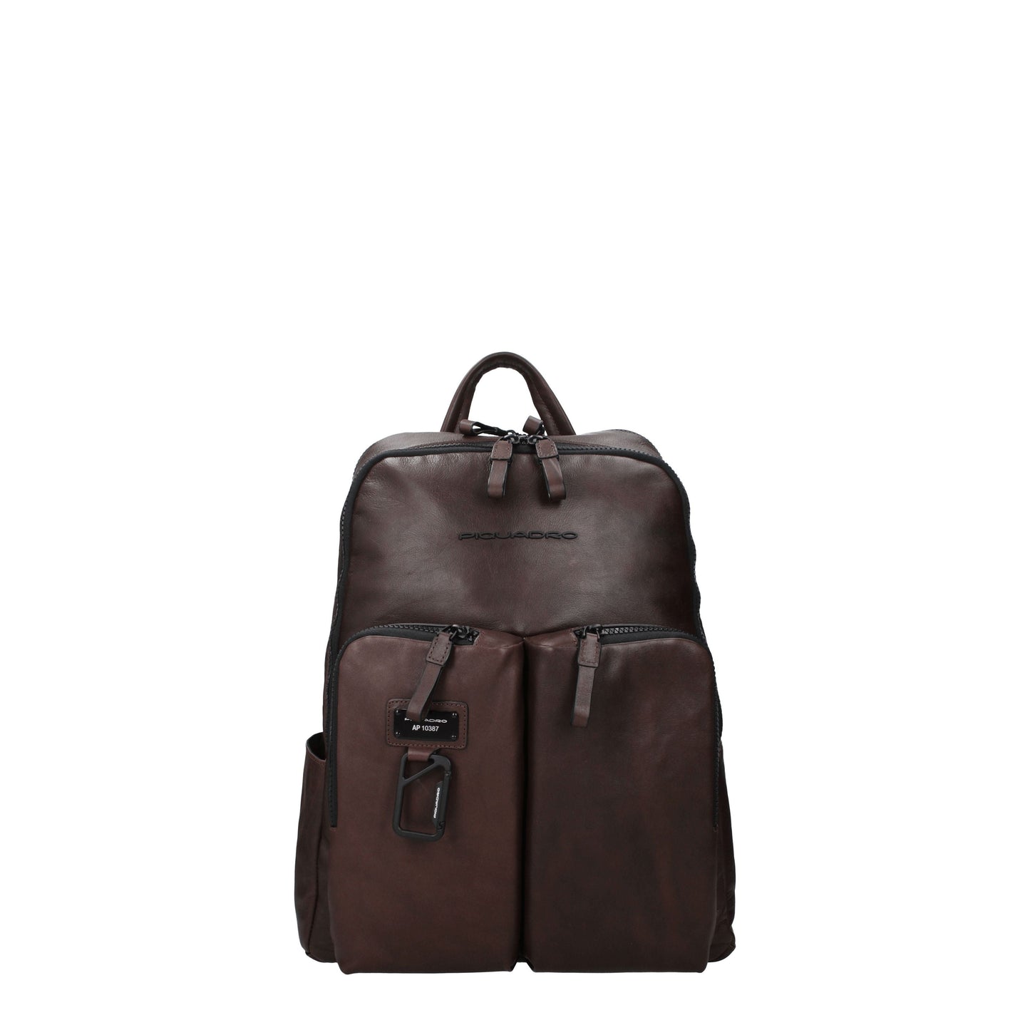 Piquadro Backpacks and Bumbags Men Leather Brown/Dark Brown