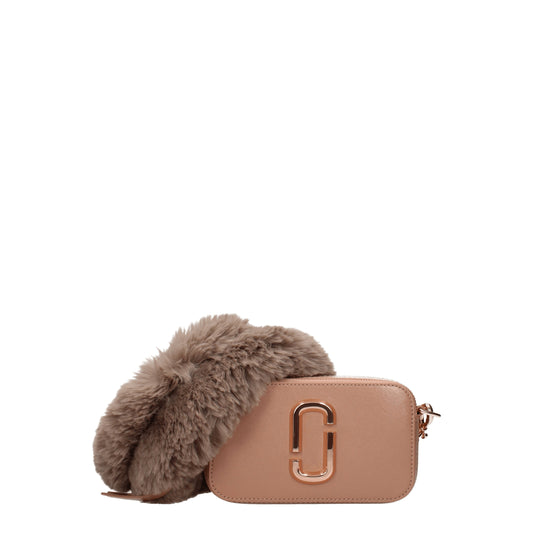 Marc Jacobs Crossbody Bags Women Leather Pink/Sunkissed