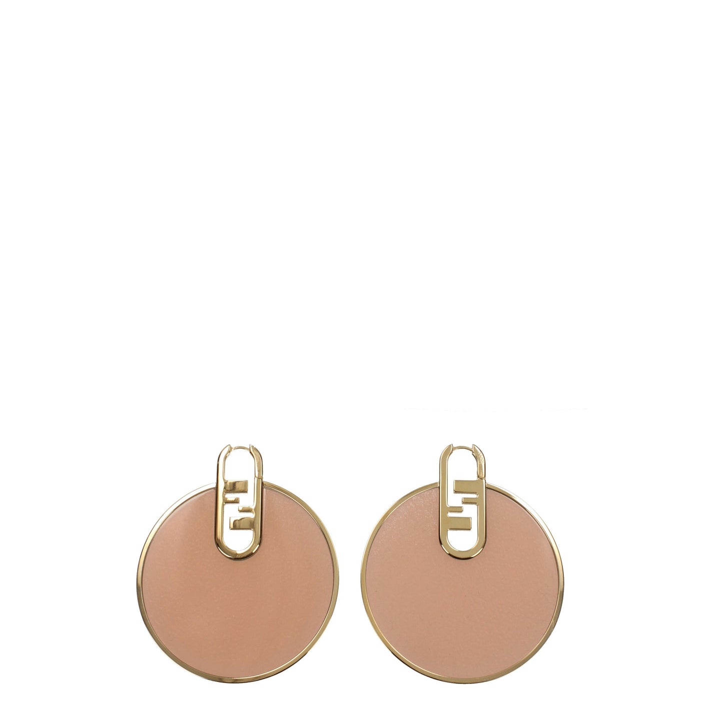 Fendi Earrings Women Plexiglass Pink