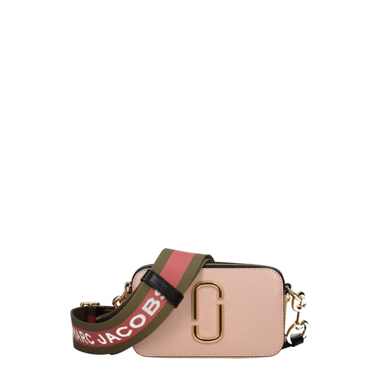 Marc Jacobs Crossbody Bags Women Leather Pink/Rose