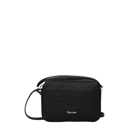 Pollini Crossbody Bags Women Leather Black