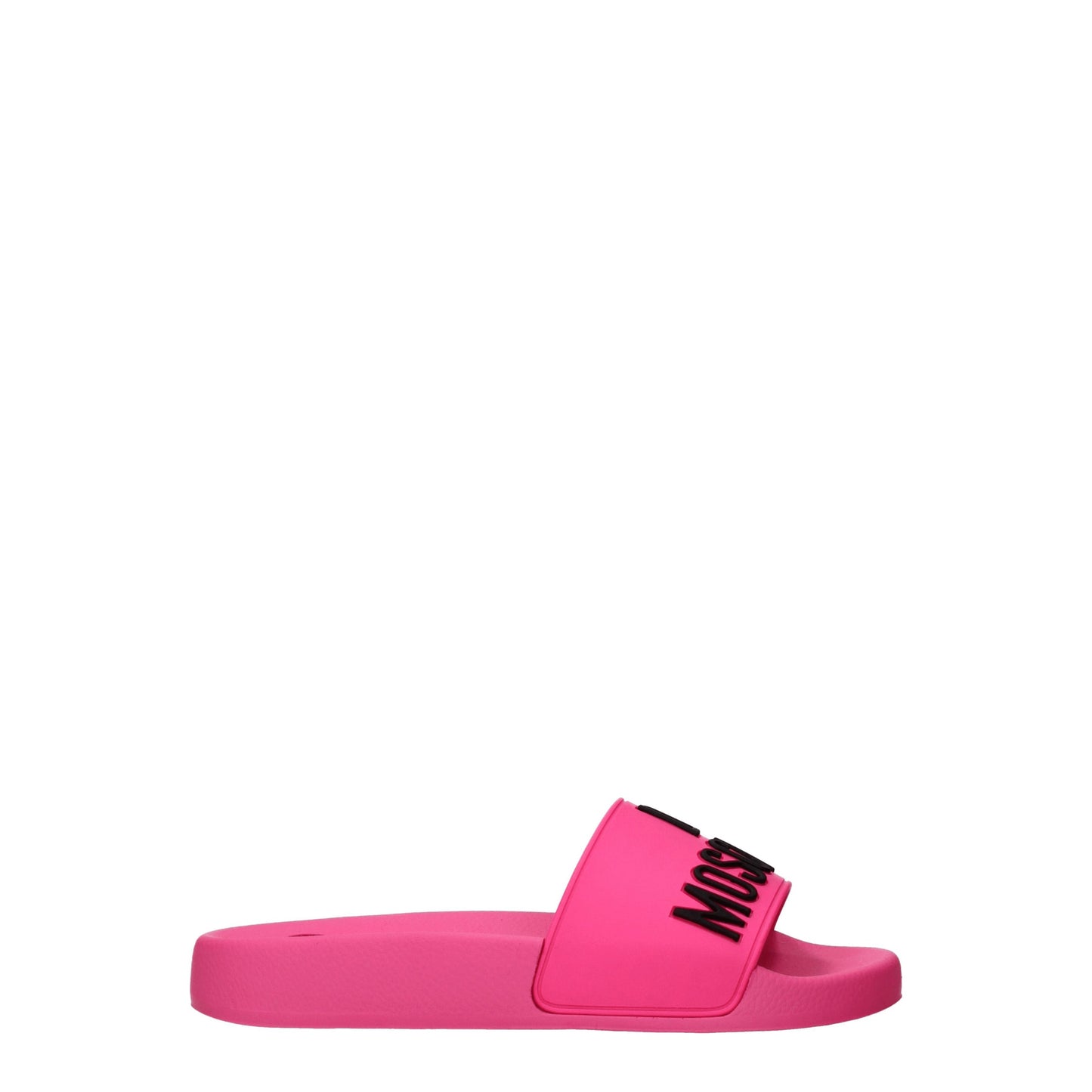 Love Moschino Women's Sandals & Slippers in Rubber Fuchsia/Fluo Pink