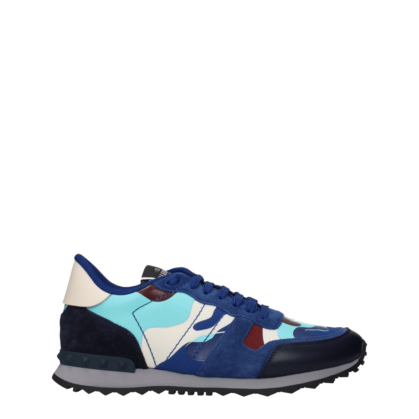 Valentino Garavani Men's Sneakers in Leather Blue/Sky