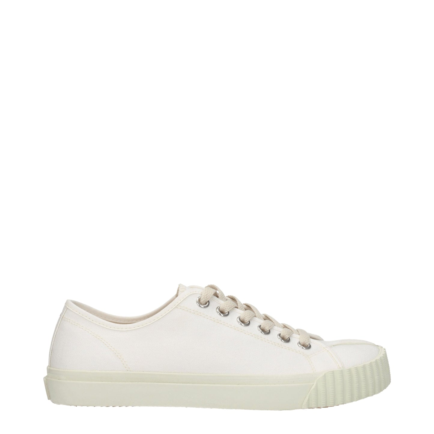 Maison Margiela Men's Sneakers in Fabric  White