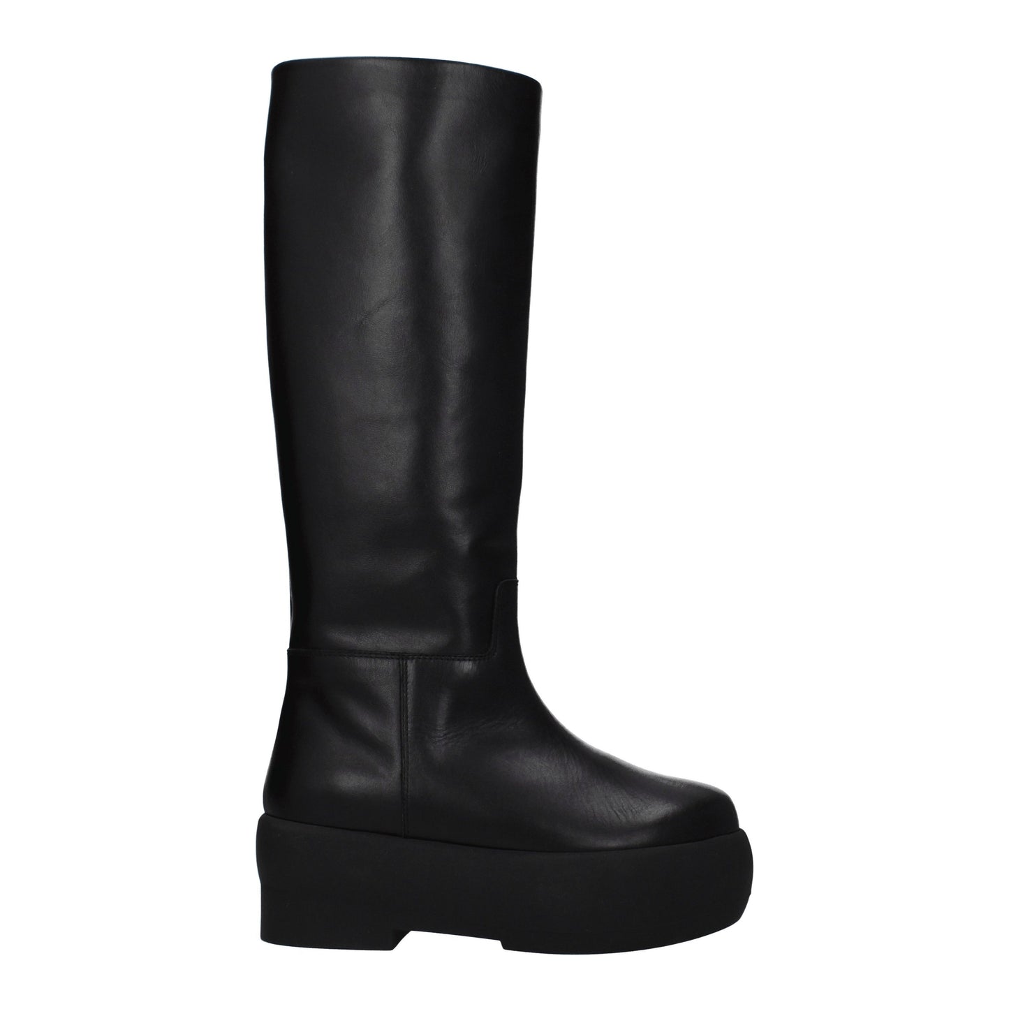 Gia Borghini Women's Boots in Leather Black