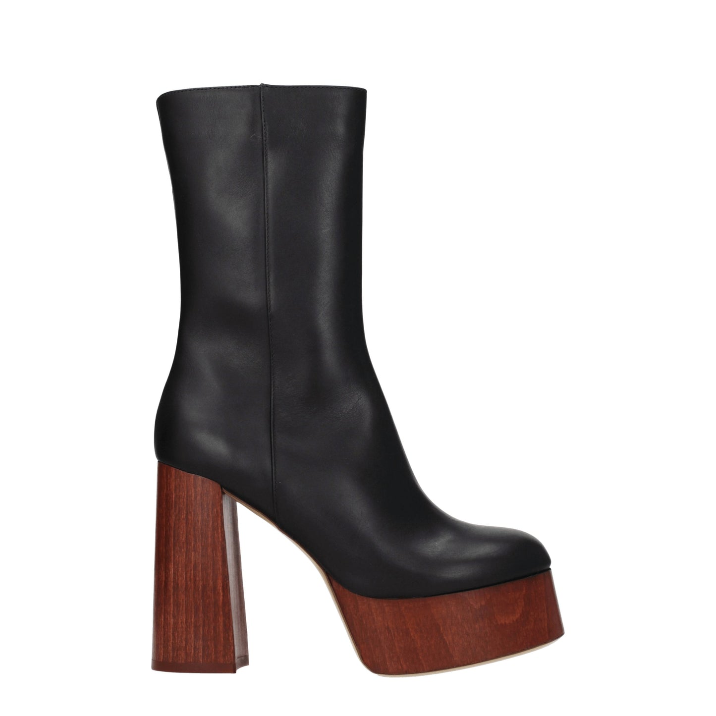 Gia Borghini Women's Boots in Leather Black