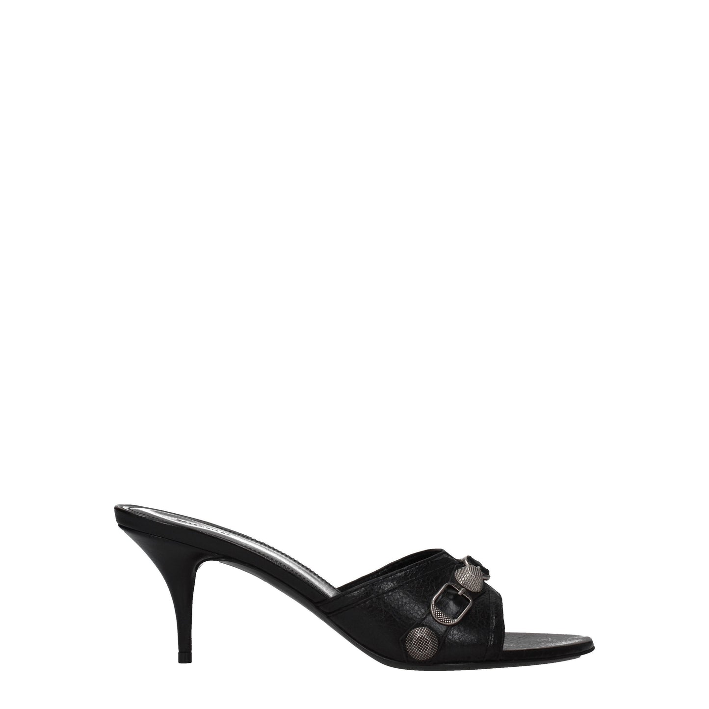 Balenciaga Women's Sandals in Leather Black