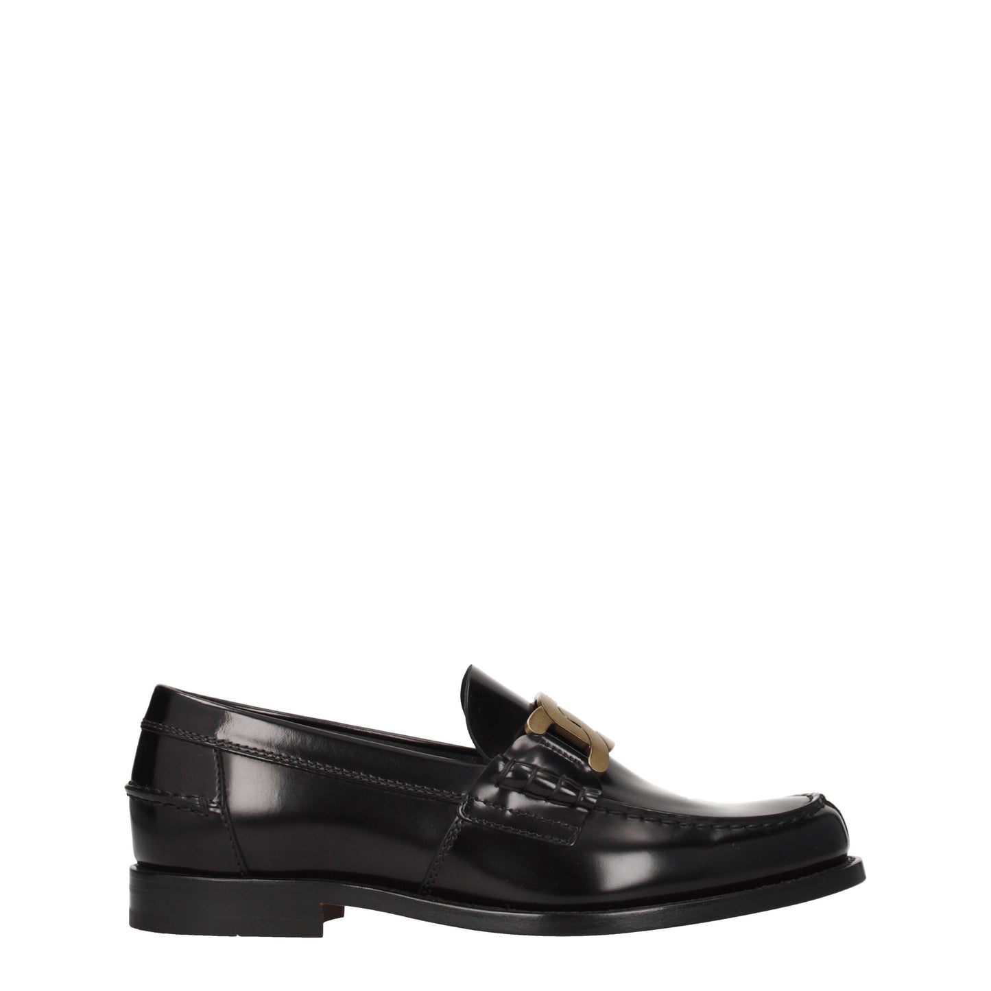 Tod's Men's Loafers in Leather Black