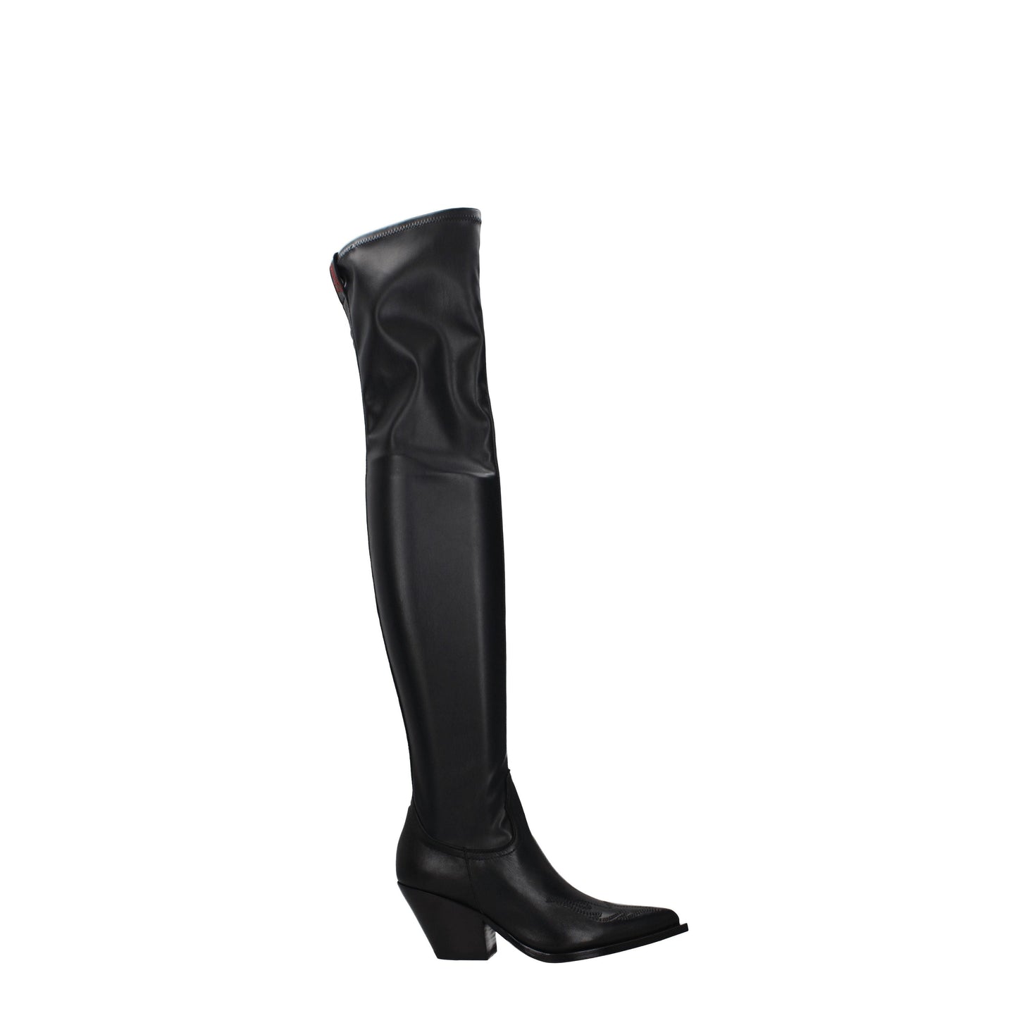 Sonora Women's Boots in Leather Black