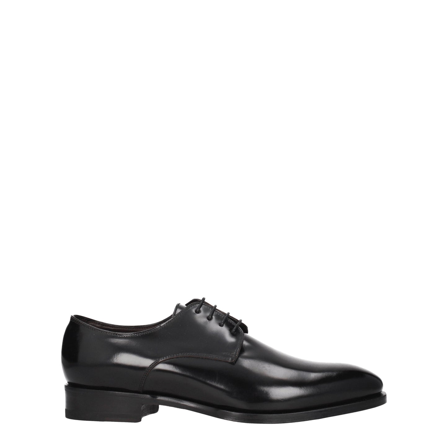 Tagliatore Men's Lace ups in Leather Black