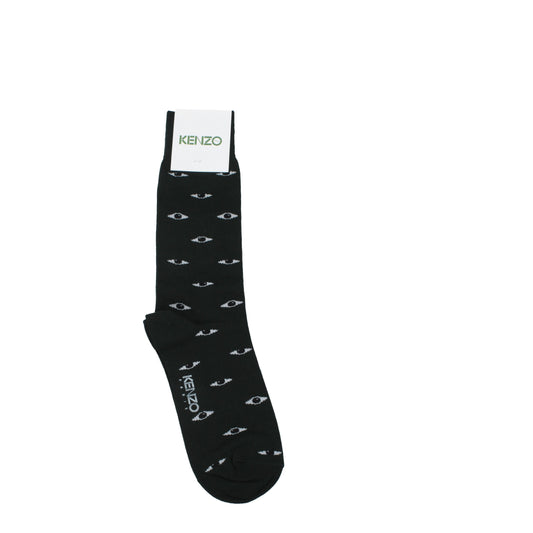 Kenzo Socks Men Cotton Green