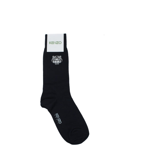 Kenzo Socks Men Cotton Blue