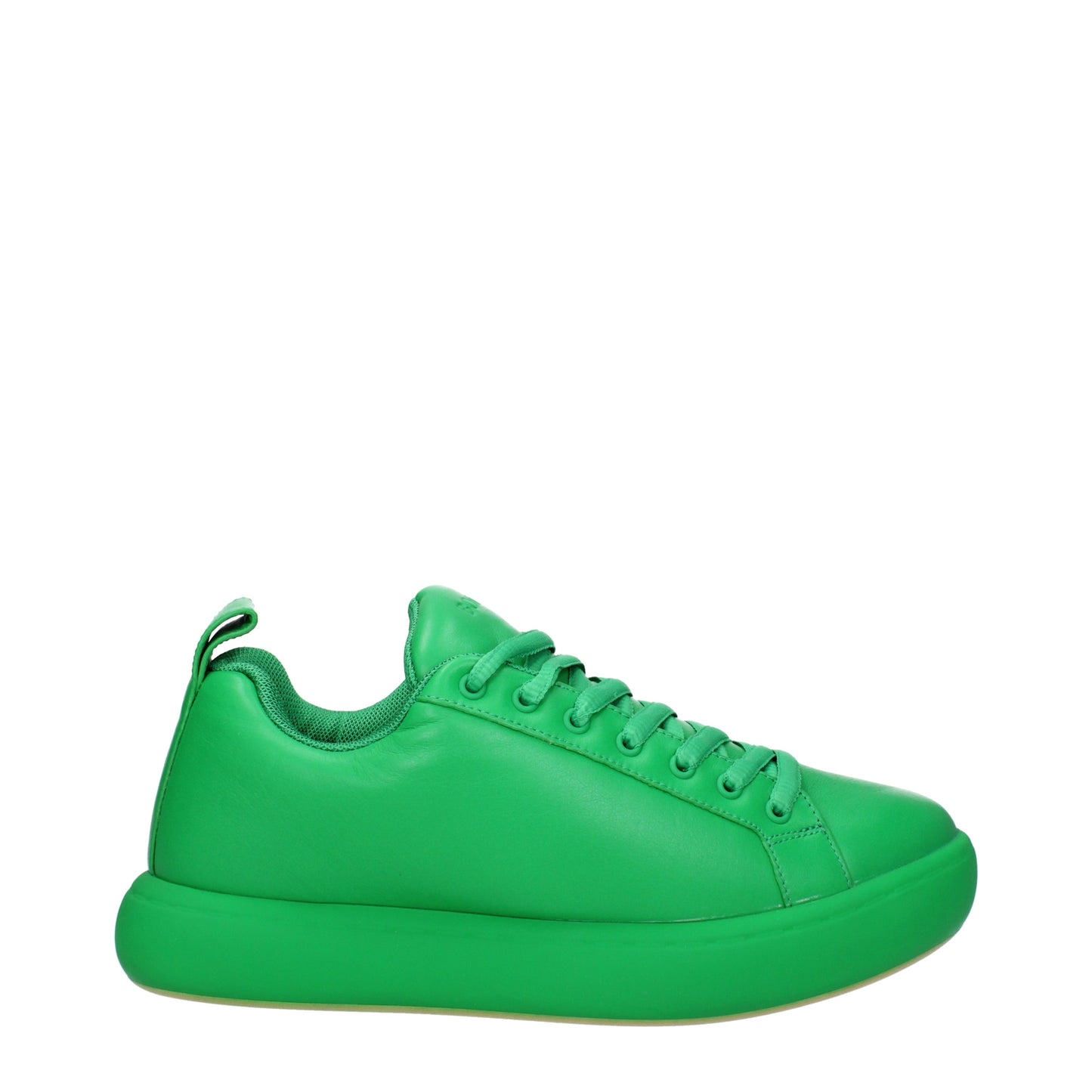 Bottega Veneta Men's Sneakers in Leather Green/Parakeet